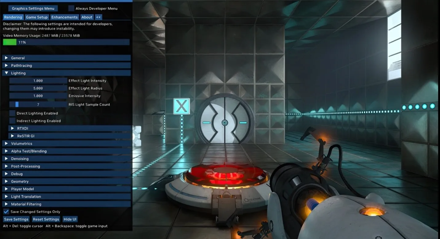 Nvidia UI